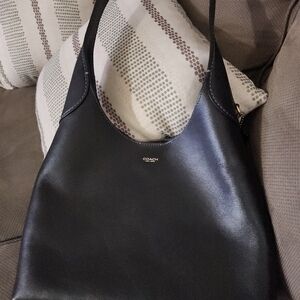 Coach Black Leather Women's Bag